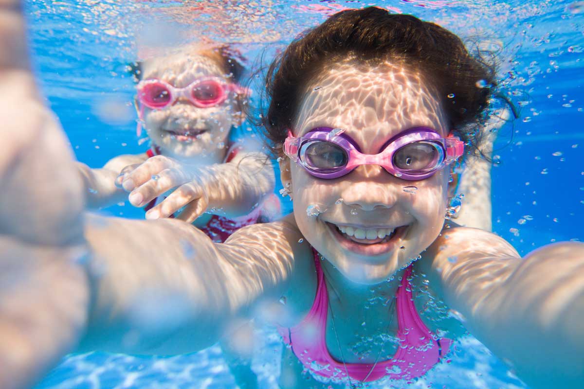 swimming